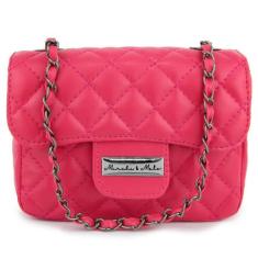 Bolsa Feminina Pequena Com Alça Lateral estilo Necessaire Varias Cores