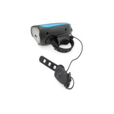 Lanterna Recarregável com Buzina para Ciclismo LK-025 Luatek, Preto, A