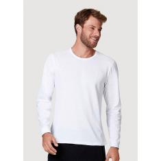 Camiseta Hering Manga Longa Básica Slim Masculina-Masculino