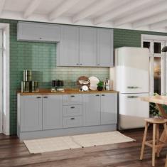 Cozinha Compacta 8 Portas 3 Gavetas Emily - Espresso Móveis