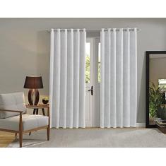 Cortina Jacquard para sala/quarto 4 x 2,5 m | Admirare