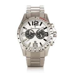 Relógio De Pulso Jean Vernier Masculino Cronógrafo Jv62833