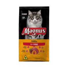 Ração Magnus Premium Gatos Adultos Carne 20kg