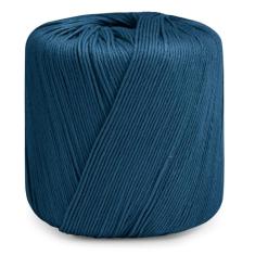 CAMAL Fio de tricô, fio de algodão Amigurumi 1 mm x 145 jardas, fios de algodão de 8 camadas para tricô, enfeites de Natal de crochê, amigurumi, doily, xale, vestidos, chapéus (azul marinho)