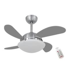 Ventilador Air Lil Titanio 127V e Controle Remoto - Mais de Casa
