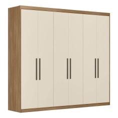 Guarda Roupa Casal Venice 62480 Amendola Off White - Demóbile