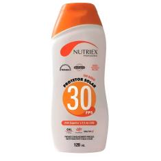Protetor Solar FPS 30 120ML Bisnaga NUTRIEX