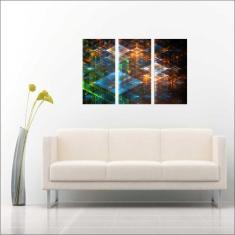 Quadro Decorativo Abstrato Moderno Decorações Escritórios Consultórios