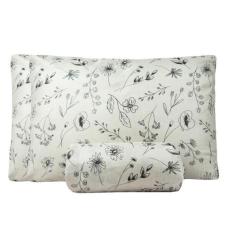 Jogo de lençol Queen 3 peças com elástico linha Basic - Marina Bordado