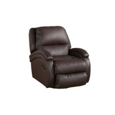 Poltrona Reclinável p/ Sala Divino Urbany Zero Wall Giro e Balanço Courano Marrom - Probel