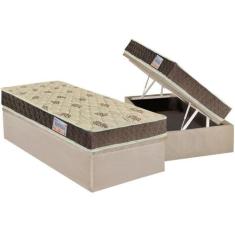 Cama Box Baú Solteiro: Colchão Anatômico Orthoflex D33 / EP Matera + B