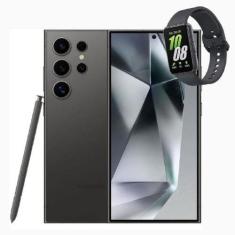 Smartphone samsung galaxy s24 ultra dual sim de 256gb 12gb ram titaniu