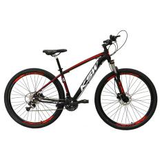 Bicicleta Aro 29 Ksw Xlt Alumínio 24v Câmbios Shimano Tz Suspensão com Trava no Ombro-Unissex