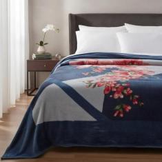 Cobertor de Casal Kyor Plus 180x220m Estampa Genova Jolitex - Jolitex 