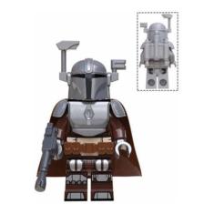 Boneco Mando Beskar Mandalorian Blocos De Montar Star Wars