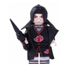 Boneco Blocos De Montar Uchiha Itachi Akatsuki Naruto