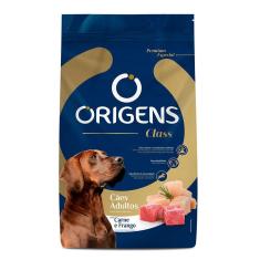 Ração Origens Class Cães Adultos Carne e Frango 15kg