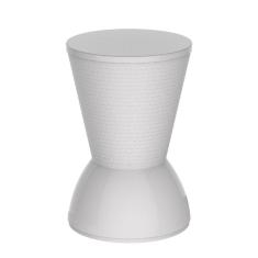 Banqueta Baixa Polipropileno sem Encosto Nick Branco