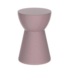 Banqueta Baixa Polipropileno sem Encosto Sili Calla Rose