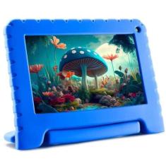 Tablet inf. multi kid pad 7pol 4ram 64gb andr13 azul - nb410 - MULTILA