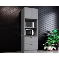 Módulo Cozinha Henn Americana Paneleiro c/ 2 Portas e 2 Gavetas (2 For