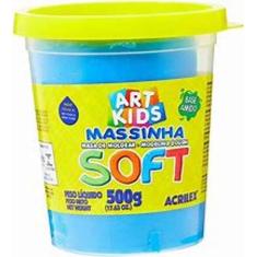 Massinha  de Modelar Soft 500g Acrilex, Violeta
