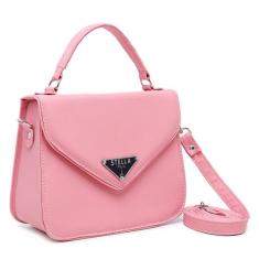 Bolsa Feminina Media Alça Tira Colo Transversal Colorida Lançamento St