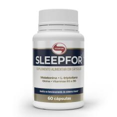Sleepfor® L-Triptofano Glicina Vit B3 B6 (60 Caps) Vitafor