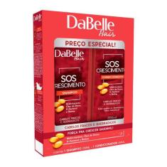 Kit Shampoo Dabelle + Condicionador Sos Crescimento 450ml