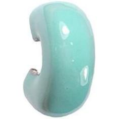 Brinco Pequeno Armazem Rr Bijoux Verde Água Prata