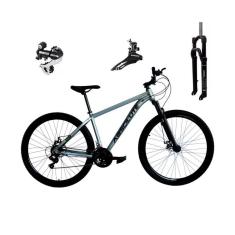 Bicicleta Aro 29 Absolute Nero 5 Cabeamento Interno 24v Câmbio Shimano Acera K7 Trava Freio a Disco-Unissex