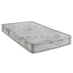 Colchão Baby Malha Petit Perle 60x130x12cm Ortobom Branco