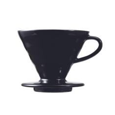 Suporte para Filtro de Café em Cerâmica, Preto, Hario