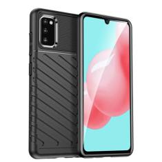 Capas para Samsung Galaxy A41.Caso básico,Botão de pressão flexível / 360 ° Proteção completa,Sensação arenácea