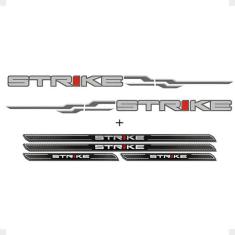 Kit Faixa Compatível Frontier Strike 2010 Escovado + Soleira - SPORTIN