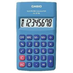 Calculadora de Bolso 8 Digitos HL-815L-BU-S AZUL - Casio