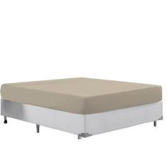 Lençol Avulso Com Elástico Cama Queen 400 Fios Micropercal Macio 100% 