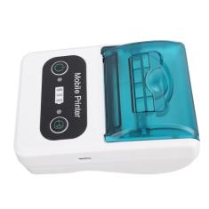 Impressora Térmica Portátil de Recibos, Impressão de Alta Velocidade, Eficiência Aprimorada, Economia de Espaço, Impressora Térmica Pequena de Recibos de 58 Mm para Loja de