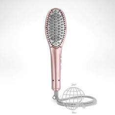 Escova Elétrica Alisadora Mondial Golden Rose EA-02 Display Digital Ce