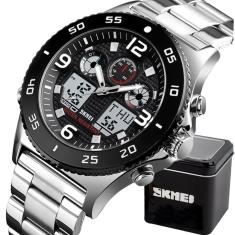 Relógio Masculino Skmei 1538 Á Prova D'água Esporte Anadigital-Masculino