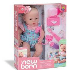 Boneca New Born Primeiros Cuidados Divertoys