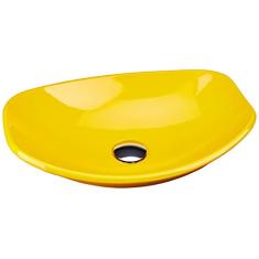 Kit Cuba L45 C/Torneira Link 1062 Metal + Válvula Click 1 1/2'' (4,0cm) + Sifão Cromado + Flexível Amarelo