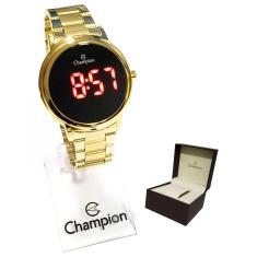 Relógio Champion Feminino Led Digital Dourado CH40115H