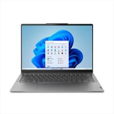 Notebook Lenovo Yoga Slim 6i i5-1240P 16GB 512GB SSD Intel Iris® Xe 14” 2.2K W11 83C70000BR