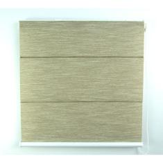 Cortina Romana Napoles Com Blackout Crisdan 2,20 Largura X 1,80 Altura Marrom