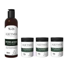 Cronograma Capilar Grandha 1 Agua Polarizada 1 Argila Verde 1 Argila B