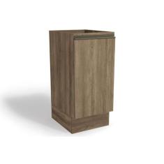 Balcão de Cozinha Maxxi G741 c/ 1 Porta s/ Tampo Nogal - Kappesberg