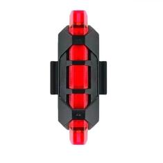 Lanterna Led Recarregável para Bicicleta Ciclismo USB - Lianai, Vermel