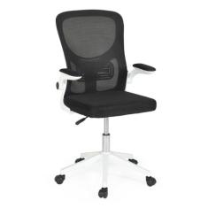 Cadeira de Escritório Mônaco Base Giratória - Preto - Magazine Decor