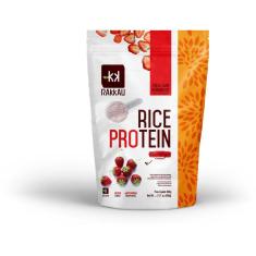 Proteina arroz whey vegan rice protein rakkau chocolate 600g